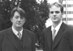 Gründungsmitglieder Luc Müller und Lars Denzer